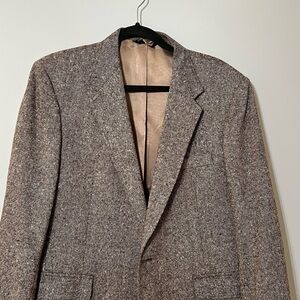 Haggar Textured Gray Blazer